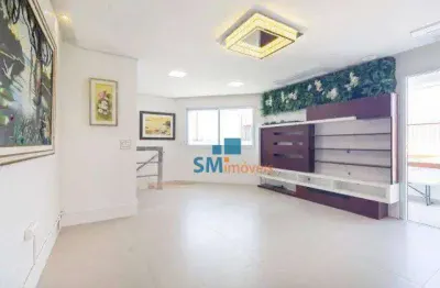 Cobertura com 3 dormitórios à venda, 206 m² por r$ 3.290.000,00 - indianópolis - são paulo/sp