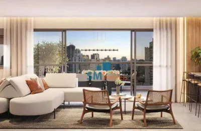 Apartamento com 3 dormitórios à venda, 138 m² por r$ 1.900.000,00 - santo amaro - são paulo/sp