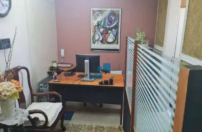 Sala / conjunto comercial mobiliado 45m² com banheiro - vende-se - barra funda