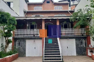 Sobrado com 3 dormitórios à venda, 287 m² por r$ 1.300.000,00 - matriz - mauá/sp