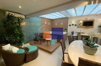 Casa com 4 dormitórios à venda, 350 m² por r$ 2.090.000,00 - jardim três marias - guarujá/sp