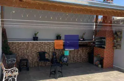 Cobertura com 2 dormitórios à venda, 120 m² por r$ 585.000,00 - campestre - santo andré/sp