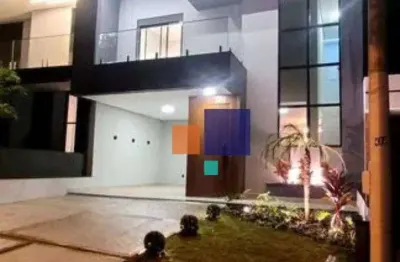Belíssimo sobrado, 3 suítes, 204 m²  - park gran reserve - cond.fechado - indaiatuba/sp