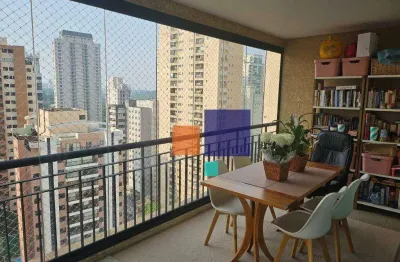 Apartamento com 3 dormitórios à venda, 167 m² por r$ 2.300.000,00 - brooklin - são paulo/sp