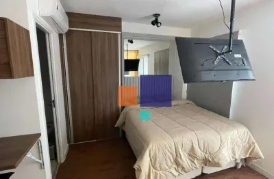 Apartamento com 1 dormitório à venda, 26 m² por r$ 480.000,00 - vila mariana - são paulo/sp