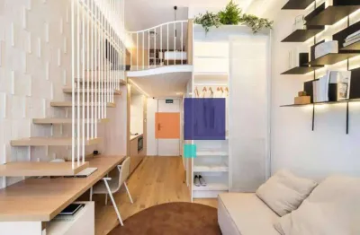 Studio com 1 dormitório à venda, 25 m² por r$ 605.000,00 - cerqueira césar - são paulo/sp