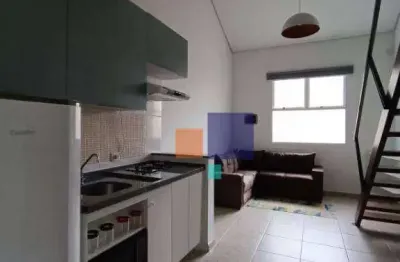 Apartamento tipo loft 34m², 01 dormitório e 01 banheiro s/ garagem - aluga-se na bela vista
