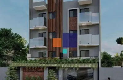 Cobertura com 2 dormitórios à venda, 90 m² por r$ 720.000,00 - campestre - santo andré/sp