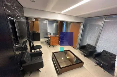 Conjunto comercial mobiliado com 11 salas, 04 banheiros e 05 vagas - vende-se ou aluga-se em pinheiros