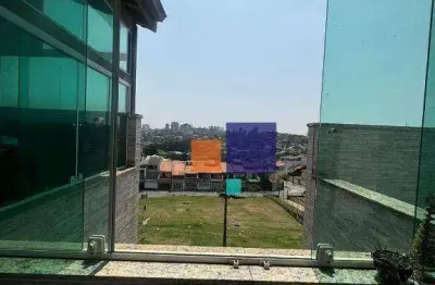 Cobertura com 2 dormitórios à venda, 96 m² por r$ 390.000,00 - jardim las vegas - santo andré/sp