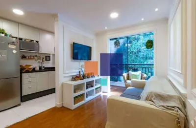 Apartamento a venda com 54m², com 2 quartos, 1 suite, uma vaga coberta