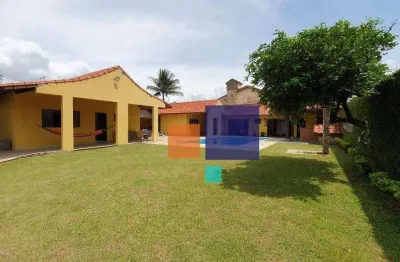 Casa com 7 dormitórios à venda, 300 m² por r$ 1.120.000,00 - bal arpoador - peruíbe/sp