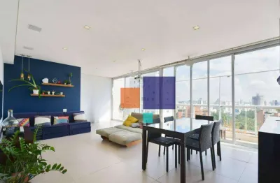 Cobertura com 133m², 2 dormitórios (01 suíte) e 2 vagas - vende-se em pinheiros
