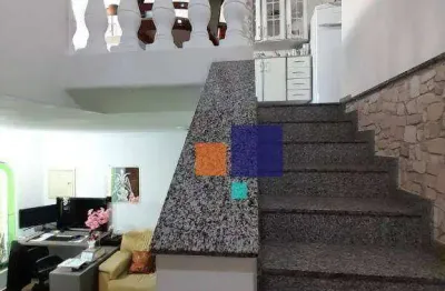 Sobrado com 3 dormitórios à venda, 204 m² por r$ 735.000,00 - baeta neves - são bernardo do campo/sp
