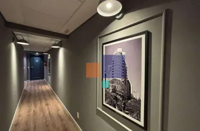 Studio a venda com 44m², 1 quarto, 1 banheiro sendo 1 suite - república