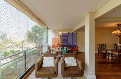 Apartamento a venda com 262m², 4 quartos, 5 banheiros sendo 2 suites e 4 vagas - vila morumbi