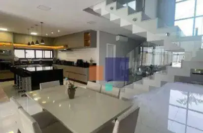 Sobrado com 3 dormitórios à venda, 267 m² por r$ 2.650.000,00 - jardim residencial maria dulce - indaiatuba/sp