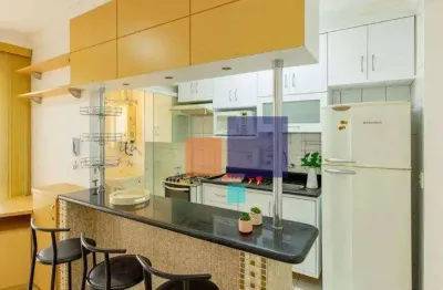 Apartamento a venda com 52m², 2 quartos, 1 banheiro sendo 1 vaga - vila olímpia