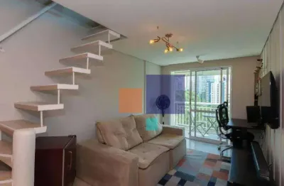Cobertura a venda com 56m², 1 quarto, 1 banheiro e 1 vaga - vila andrade