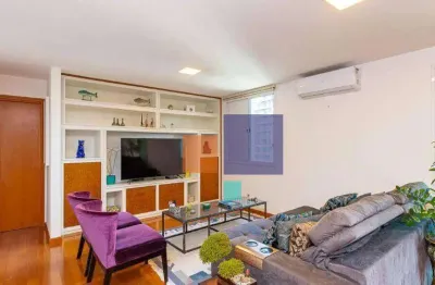 Apartamento a venda com 125m², 3 quartos, 4 banheiros sendo 1 suite e 3 vagas - brooklin