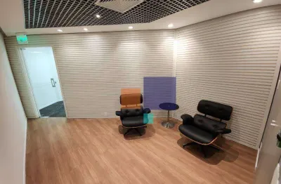 Conjunto comercial mobiliado 223m² com 5 vagas - aluga-se no itaim bibi