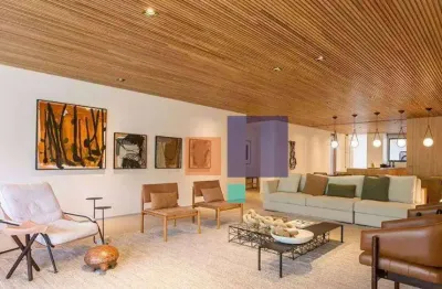 Apartamento a venda com 232m², 4 quartos, 6 banheiros sendo 4 suites e 3 vagas - vila clementino