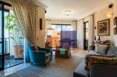 Cobertura a venda com 187m², 3 quartos, 4 baheiros sendo 1 suite e 3 vagas - moema