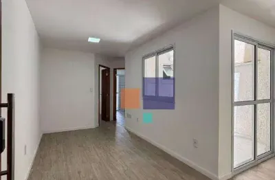 Apartamento com 2 dormitórios à venda, 38 m² por r$ 350.000,00 - parque das nações - santo andré/sp