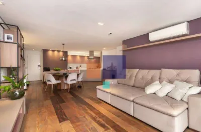 Apartamento mobiliado 106m² com 2 suítes e 2 vagas - vende-se no campo belo