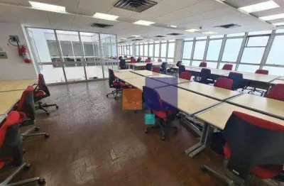 Andar corporativo 574m² com 6 banheiros e 8 vagas - aluga-se no centro de são paulo