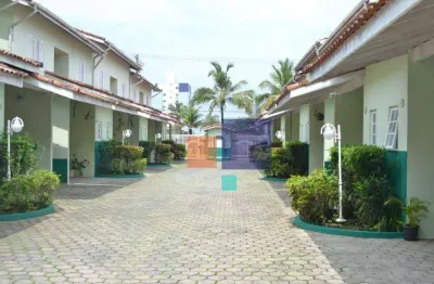 Sobredo em condomínio 80m² com 2 dormitórios e 1 vaga - vende-se em mongaguá / sp