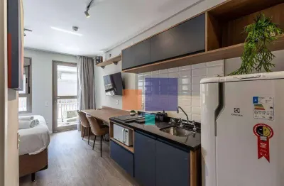 Studio com 1 dormitório à venda, 27 m² por r$ 460.000,00 - sumarezinho - são paulo/sp