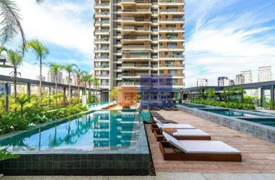 Cobertura de luxo no condomínio o paraue, jardim das acácias / sp. - venha apreciar o melhor da cidade