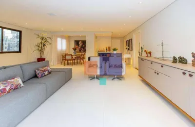 Apartamento alto padrão 197m² com 4 dormitórios (3 suítes) e 3 vagas - vende-se no itaim bibi