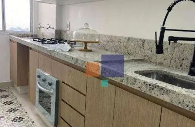 Apartamento mobiliado  à venda - santo andré - sp                                                  bairro parque erasmo