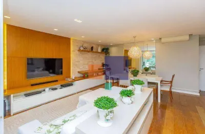 Apartamento alto padrão com 180m², 4 dormitórios (3 suítes) e 3 vagas - vende-se no campo belo