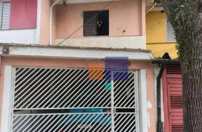 Sobrado com 2 dormitórios para alugar, 90 m² por r$ 2.555,00/mês - vila helena - santo andré/sp