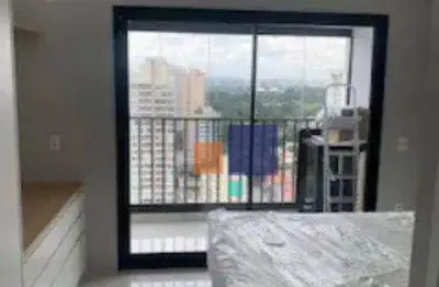 Studio 22 m² mobiliado com ar condicionado - aluga-se em santo amaro