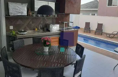 Casa com 3 dormitórios à venda, 267 m² por r$ 1.590.000 - condomínio residencial terras do oriente - valinhos/sp