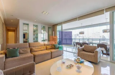 Apartamento alto padrão 171m² com 4 dormitórios (3 suítes) e 3 vagas - vende-se no paraíso