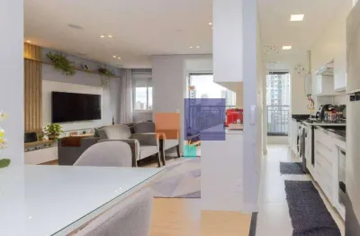 Apartamento 69m² com 2 dormitórios  (1 suíte) e 1 vaga - vende-se na vila das merces