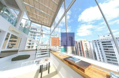 Cobertura alto padrão 400m² com 4 dormitórios (2 suítes) e 2 vagas - vende-se na vila nova conceição