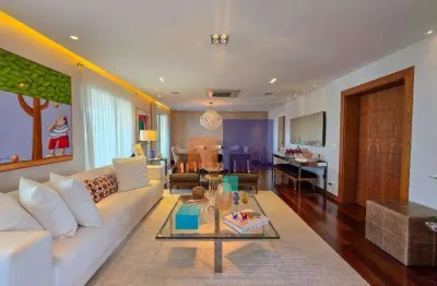 Cobertura com 4 dormitórios à venda, 386 m² por r$ 8.000.000,00 - campo belo - são paulo/sp