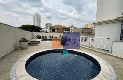 Cobertura com 3 dormitórios para alugar, 250 m² por r$ 12.153,00/mês - vila floresta - santo andré/sp