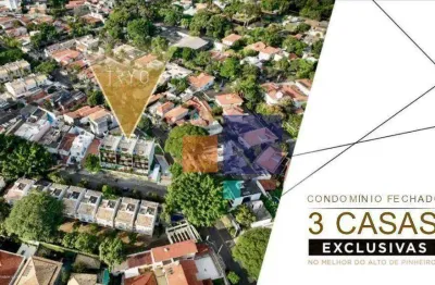 Casa com 3 dormitórios à venda, 573 m² por r$ 5.730.000,00 - alto de pinheiros - são paulo/sp