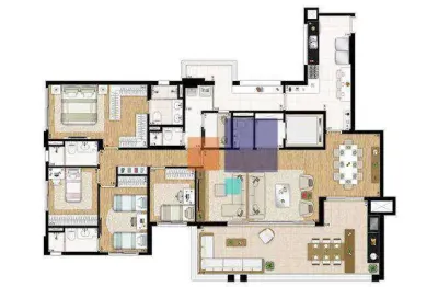 Apartamento 202m² com 4 dormitórios (2 suítes) e 3 vagas - vende-se na água branca