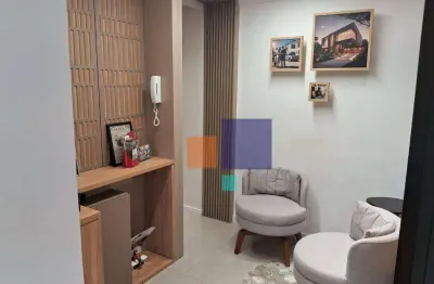 Conjunto Comercial Mobiliada 60m² com 1 banhiro, copa e 1 vaga - Vende-se ou Aluga-se Brooklin