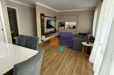 Apartamento com 3 dormitórios para alugar, 114 m² por R$ 7.510,00/mês - Centro - Santo André/SP