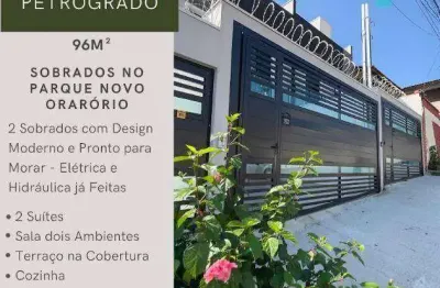 Sobrado com 2 dormitórios à venda, 96 m² por R$ 630.000,00 - Parque Novo Oratório - Santo André/SP