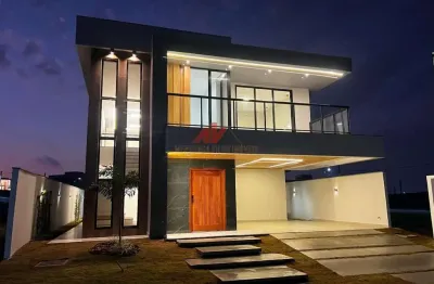 Casa alto padrão - 4/4 - suite master com hidromassagem e closet